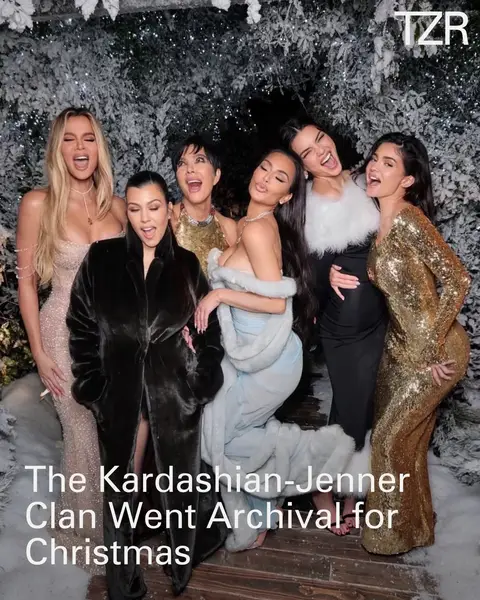 The Kardashian-Jenners may have skipped their usual over-the-top Christmas Eve party this year, but their looks were anything but low-key. #KimKardashian and #KendallJenner stepped out in archival Mugler, while #KylieJenner wore Galliano. 📷: Kim Kardashian, Kylie Jenner, Kendall Jenner, Getty