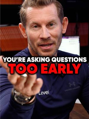 You can reserve these generic questions for later on in the conversation…