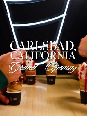 🚨 CARLSBAD, CALIFORNIA 🖤✨ THE WAIT IS OVER. Crispy Cones is officially landing in Carlsbad, CA and we’re celebrating coastal style😏 Join us Friday, January 9th for our Grand Opening and experience warm, golden pastry cones filled with rich, creamy soft serve and toppings that keep you coming back for more! 🖤 Follow us on Instagram and enjoy a FREE pastry cone at the Grand Opening 📍 2967 Carlsbad Blvd, Carlsbad, CA 92008 ⏰ Noon to Midnight Mark your calendars and come join the fun! Tag your friends who won't want to miss this! #CarlsbadCA #GrandOpening #CrispyCones #CarlsbadEats