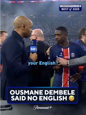 Ousmane forgot he wasn’t in Spain anymore 😅  #UCLToday #UCL #ousmanedembele #psg #championsleague 
