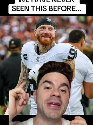 WE ARE WITNESSING HISTORY. #raiders #lasvegasraiders #nfl #nflnews #maxxcrosby 