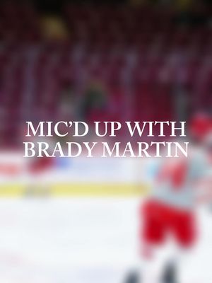 The perfect time for a ‘mic’d up with Brady Martin’ 😃 Go Canada Go! #worldjuniors #hockeycanada #soogreyhounds #ohl 