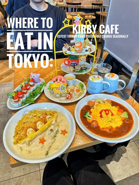 Fun spots to eat in Tokyo #tokyo #japan #japanesefood #pokemon 