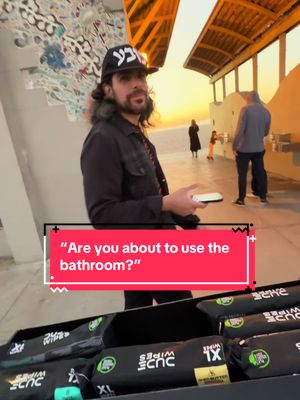 couldn’t let him use the bathroom without us 🙌😇 Click the orange shopping cart on this video to get yours! #dudewipes 