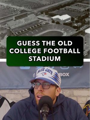 Can you guess this college football stadium from the old photo? #sportstrivia #CollegeFootball #football 