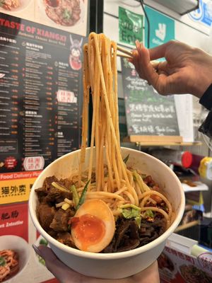 Leeds, this one’s a must if you love discovering food that’s a bit different 👀🍜 🥢 Tucked inside Leeds Kirkgate Market, @Taste of Xiangxi is a family-run Chinese takeaway serving proper dishes from the XiangXi region! Everything’s homemade, including their chilli sauce that seriously packs a punch 🌶️ If you’re after some food that actually stands out from the usual, this is the spot to know about 💙 📍Unit 23, Leeds Kirkgate Market, LS2 7HJ #leedsbucketlist #xiangxi #kirkgatemarket #chinesefood #leedsfood #braised *ad