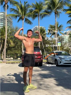 decided to raw dog a solo half marathon today because why not