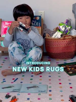 Designed by parents. Approved by real kids. 🧃Have you shopped our collection yet? #kidsroomdecor #playroominspo #ruggable #colorfulkidsroom #dopaminedecor