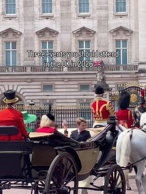 Three events you should add to your UK bucket list for 2026 🇬🇧From stepping back in time at the iconic Goodwood Revival 🏁where vintage fashion meets classic motor racing to witnessing royal tradition at Trooping the Colour, celebrating the King’s official birthday 👑. And for pure magic, nothing beats the Bristol International Balloon Fiesta, when hundreds of hot air balloons fill the sky at sunrise and sunset 🎈✨#uktravel #ukevents #uktravelinspiration 