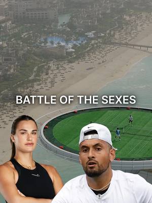 This should be interesting..... #tennis #sports #arynasabalenka #nickkyrgios #dubai