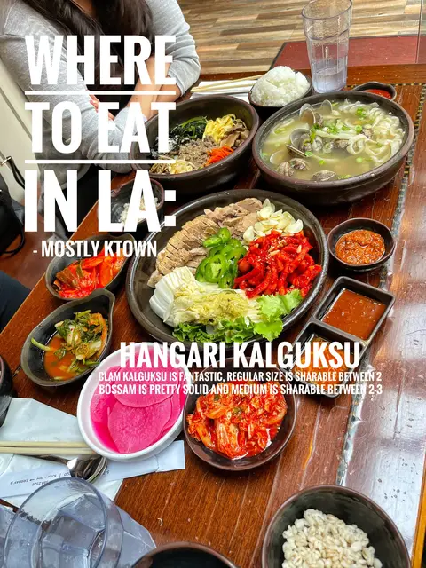 Where to eat in LA #losangeles #ktown 