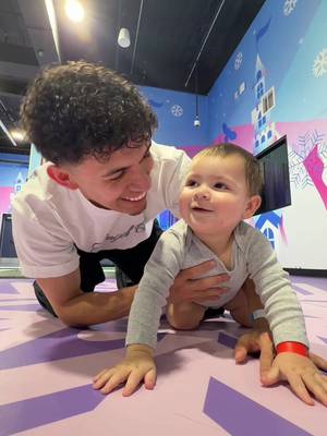 Indoor playground w/ baby Matthew 💙