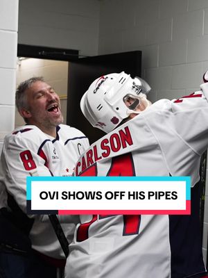 Incredible lung capacity from our goat #vocals #pipes #ovechkin #chickenparm 
