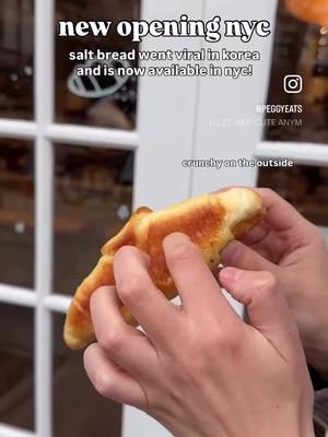 New opening alert! Justin’s salt bread is bringing Japan’s viral salt bread to nyc and you can try it starting tomorrow 12/27 at 58 2nd ave in the east village! First 100 customers tomorrow will get free salt bread! #nycfood #nycrestaurants #nyceats #newyorkcity #FoodTok 