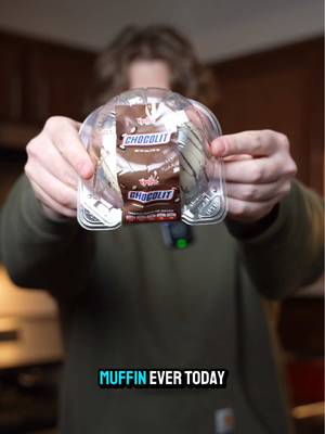 Trying the chocolit buffin muffin! @Hummus Fit @John code: JUNGY  #buffinmuffin #protein #highprotein #proteinsnack #proteinmuffin #mealprep #hummusfit 