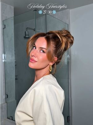 The perfect messy bun  #hairstyle #hairtutorial 