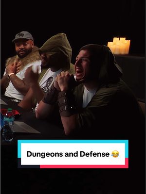 From sacking QBs to slaying dragons 😂 Watch the full Dungeons and Defense game at the link in our bio! #dungeonsanddragons #chiefs #defense #dline