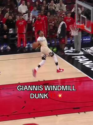 Oh he’s back back ‼️ #bucks #giannis #greekfreak #windmill #dunk 