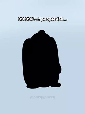 Can you achieve it? Follow @purgyparty and download our new battle royale mobile game! #pudgyparty #purgyparty #pudgypenguins #purgypengoon #cartoon