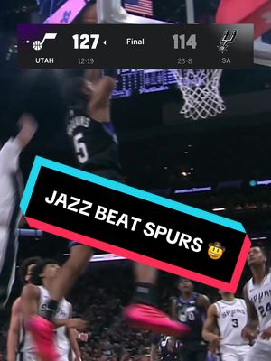 beat #1 in the east ✅ beat #2 in the west ✅ #NBA #jazzwin #jazzspurs 