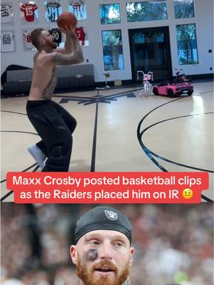 Maxx Crosby looks pretty healthy to me 🤷‍♂️ (via maxxcrosby/IG) #maxxcrosby #raiders #giants #nflfootball #raidersvsgiants 