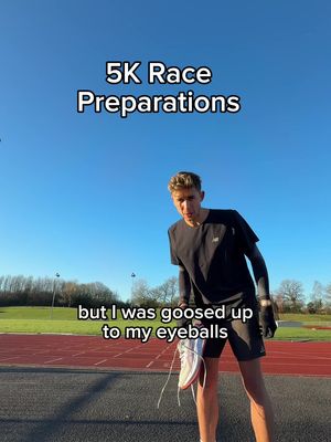 Pre 5K Race Routine Testing the pace, shoes & stomach! 5K race next week on NYE, one last punt at a PB for 2025! #Running #runner #run 