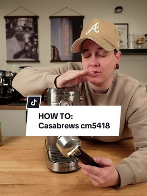 Replying to @lindsaykmar longer video, but here’s tips on how to use this machine! Let me know if you guys want more detailed demos like this!  #casabrews #espressomachine #howto 