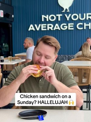 We’re stepping into the chicken sandwich territory 🐔 Game on @Chick-fil-A 