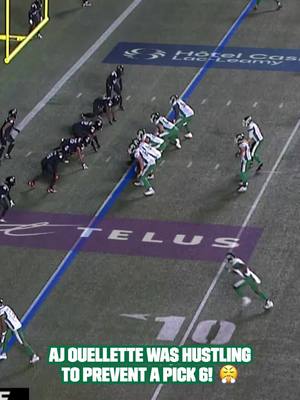 You can’t teach this kind of hustle. #CFL #touchdown #sports #football