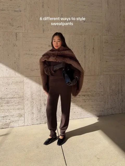 Casual winter outfit inspo. Only wearing sweats from Christmas until New Years. Probably even after until further notice. Knit joggers, sweat pants, comfy sweaters, that’s all I want to wear lately. Wishing everyone a safe and cozy holiday season and a happy new year ❤️ #dailyfits #OOTD