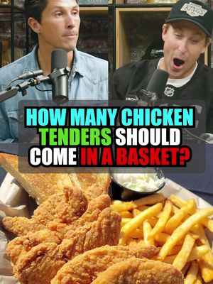 Counting down our favorite clips from 2025. Number 6. Dan’s crash out over chicken tenders. Valid?? 😂😂 #2025 #countdown #chickentenders 