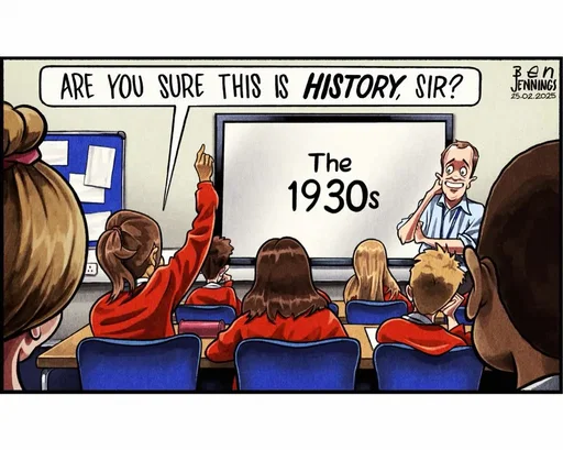 Guardian cartoonist Ben Jennings says 2025 felt a bit like watching repeats of old news broadcasts whilst strapped to a dentist’s chair having all of one’s teeth removed. “From the unimaginable horrors in Gaza to the continued bloodshed in Ukraine; the dreadful Donald Trump sequel and Nigel Farage’s ascent, everything felt painfully familiar - just worse. “As a cartoonist, the trickiest thing was to keep finding something new to say. However, cartooning remains a versatile and effective medium in order to try and capture the heated climate of our current times (both figuratively and literally); distilling the chaos into a single image and trying to squeeze out the odd laugh here and there where we can. By god, we need it!” Swipe through to see a selection of Jennings’s cartoons this year.