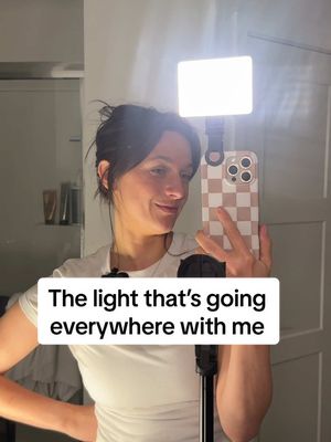 I hate when TikTok is right 😐 Turns out my bathroom lighting was the problem the whole time. (selfie light linked) #contentcreatortips #tiktokshoptips  #creatorlighting #smallcreator #selfielight