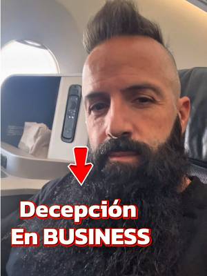 Está es la decepción que me llevé en Business
