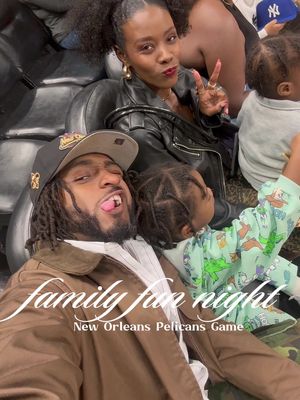 Family Fun Night with  @Pelicansnba #familyfun #NBA #neworleanspelicans #fyp #familytok 