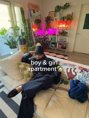 Just a boy and girl apartment 🏡