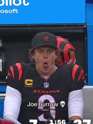 He really coughed like a toddler 😭 #nflcanada #nfltiktoks #joeburrow #bengals #cincinnatibengals 