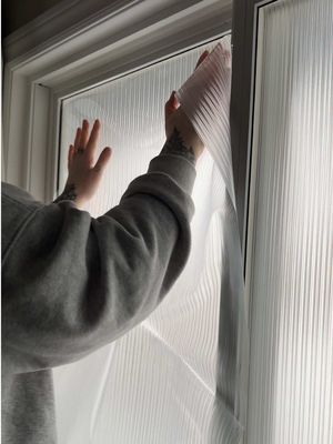 “Thank god” - the neighbour #firsthome #homeproject #windowcling #Home #canadian 