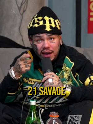 6IX9INE will not let 21 Savage off easily 😂 #fyp #6ix9ine #rap #21savage #steiny 