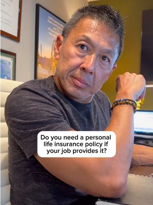 #ethospromo Do you need a personal life insurance policy if your job provides it? Give @Ethos a try by clicking our link in bio! #lifeinsurance #insurance #lifeplanning #insurancebenefits 