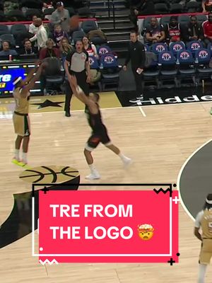 TRE JOHNSON IS HOOPIN’ RN FAM #highlights #phoenixsuns #washingtonwizards #halfcourtshot 