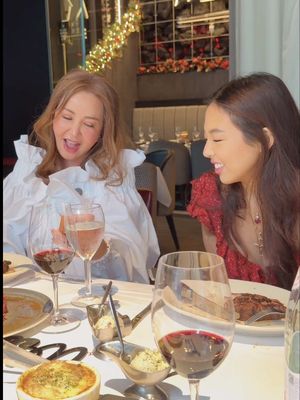Hello Guys !! Welcome back to my Mini-Vlog!! Allison is finally back from LA, so of course, we had to celebrate and treat my favorite dowter! Syempre, complete family lunch with Phil, Mikes, PJ, Blanca and of course, di mawawala ang Lotlotskie. 🩵 Moments like these deserve something special, so we spent the afternoon at Morton’s! From the moment you step in, you already know you’re in good hands. Oh diba! Kaya ka mapapa order more haha! Very elegant interiors, relaxed vibe siya guys and it’s bigger than LA ha!  Of course, the filipino hospitality shines cause of the staff! AND GUYS, the reason why we ate here! Of course naman! The steaks!!! Melts-in-your-mouth tender, rich and buttery! Oh ayan na dagdagan and vocabulary hahaha!  So guys, whether it’s a birthday, a milestone, or simply celebrating being together again, Morton’s knows how to elevate a lunch into something truly memorable. 🩵 