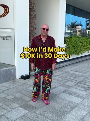 If I woke up with zero dollars and had to make $10,000 in 30 days, I’d do one thing: sell customer acquisition with social media. If you know how to shoot and edit video on your phone, you can drive customers to businesses and charge per sale. Most business owners have no clue how to do this. You do.