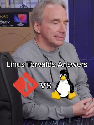 Linus Torvalds answers if he likes git or Linux more