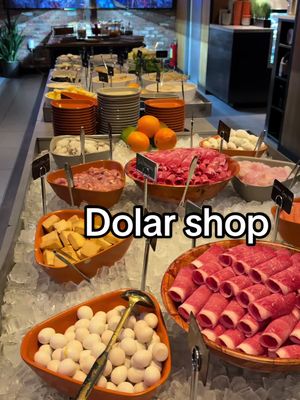 Dolar Shop is one of my favorite hot pot restaurants, but this was my first time trying their AYCE experience! It’s only $45.99 per person, but the catch is that it doesn’t start until 9:30 PM. You get access to an endless spread of high-quality meats, vegetables, seafood, noodles, and more, and of course, the dessert bar and free ice cream at the end. 🍲  #thedolarshop #dolarshopexperience #hotpotlovers #luxuryhotoot #nycfoodie 
