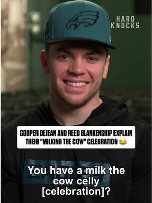 well that’s a new one 😂 #nfl #philadelphiaeagles #cooperdejean #reedblankenship #hardknocks @HBO Max Sports 