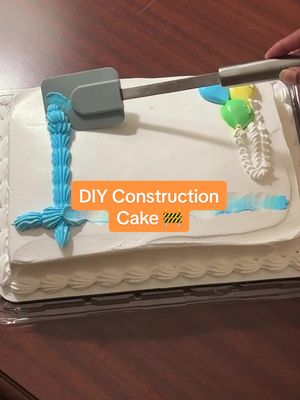Breaking ground on the sweetest construction project! 🚧 @Alexiskristiana #blippi #cake #DIY 
