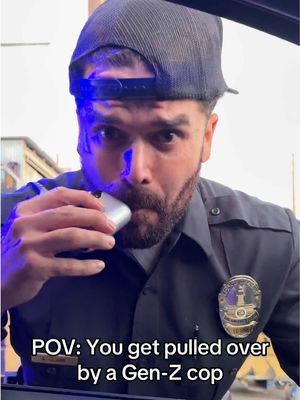 POV: You get pulled over by a Gen-Z cop #copsoftiktok #genz #genalpha #comedy #policeoftiktok 