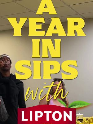 2025 in sips ☕✨ A year of small wins, big moments, and plenty of tea. Here’s to what we celebrated — and to everything brewing in 2026 🎉 🥳 #LiptonTea #AYearInSips