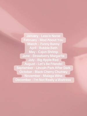 We heard you needed nail inspo 💅 Check out our top color picks for each month. Did your fave make the list?